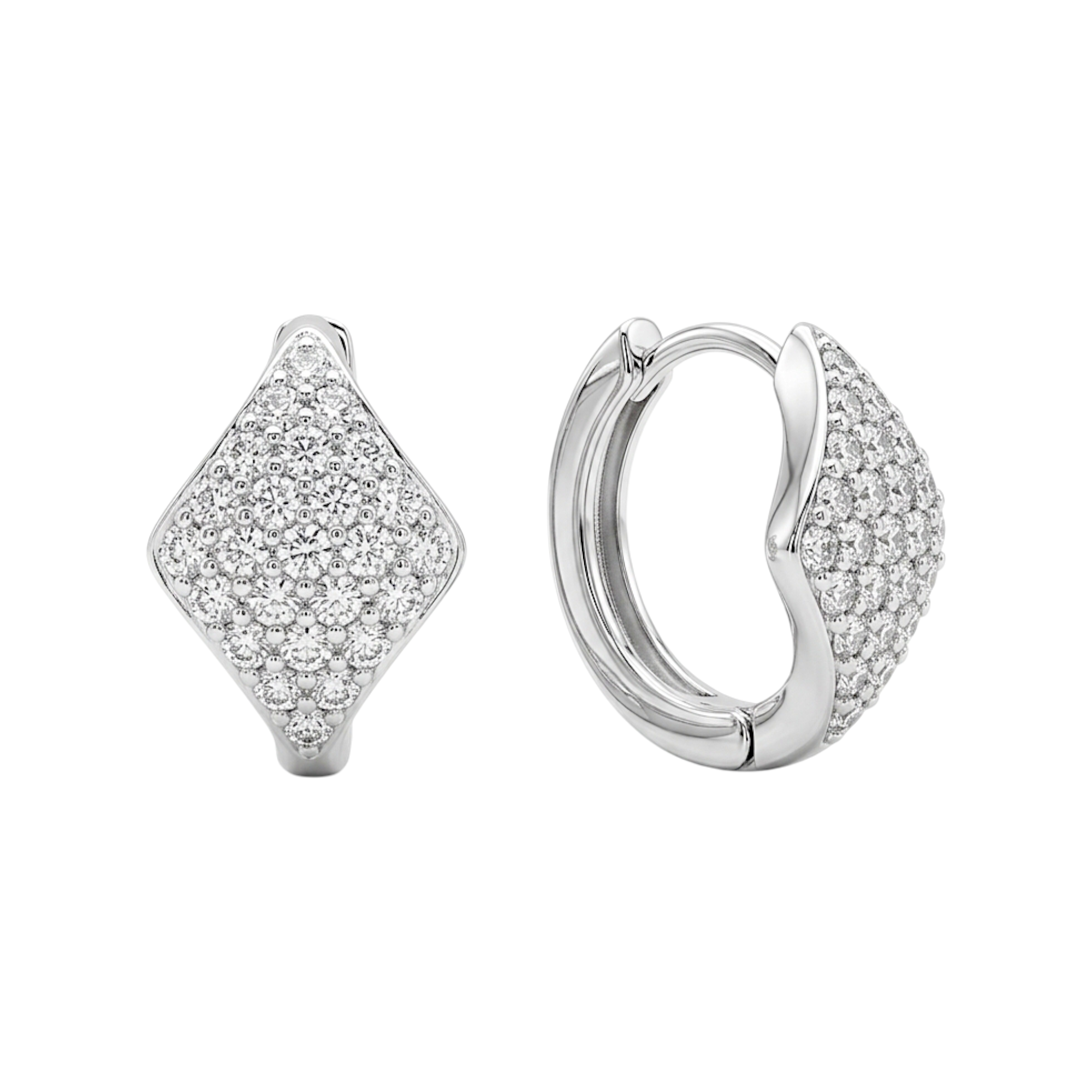 Boucles d'oreilles en argent