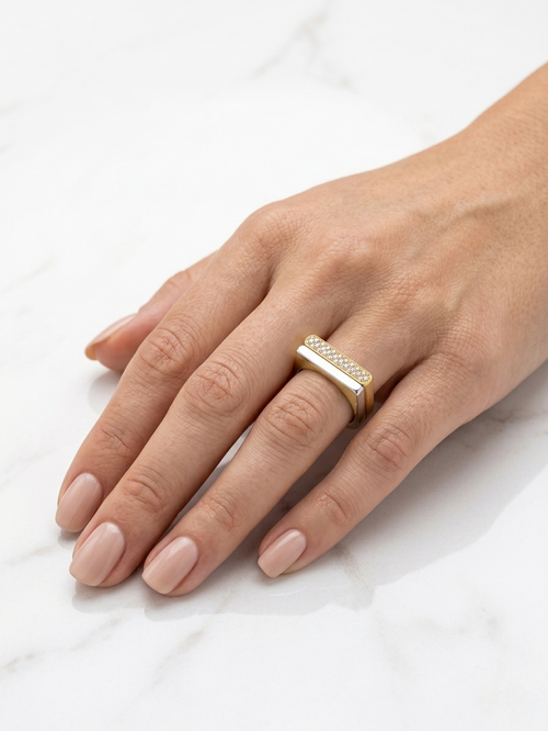 Gold Diamond Ring