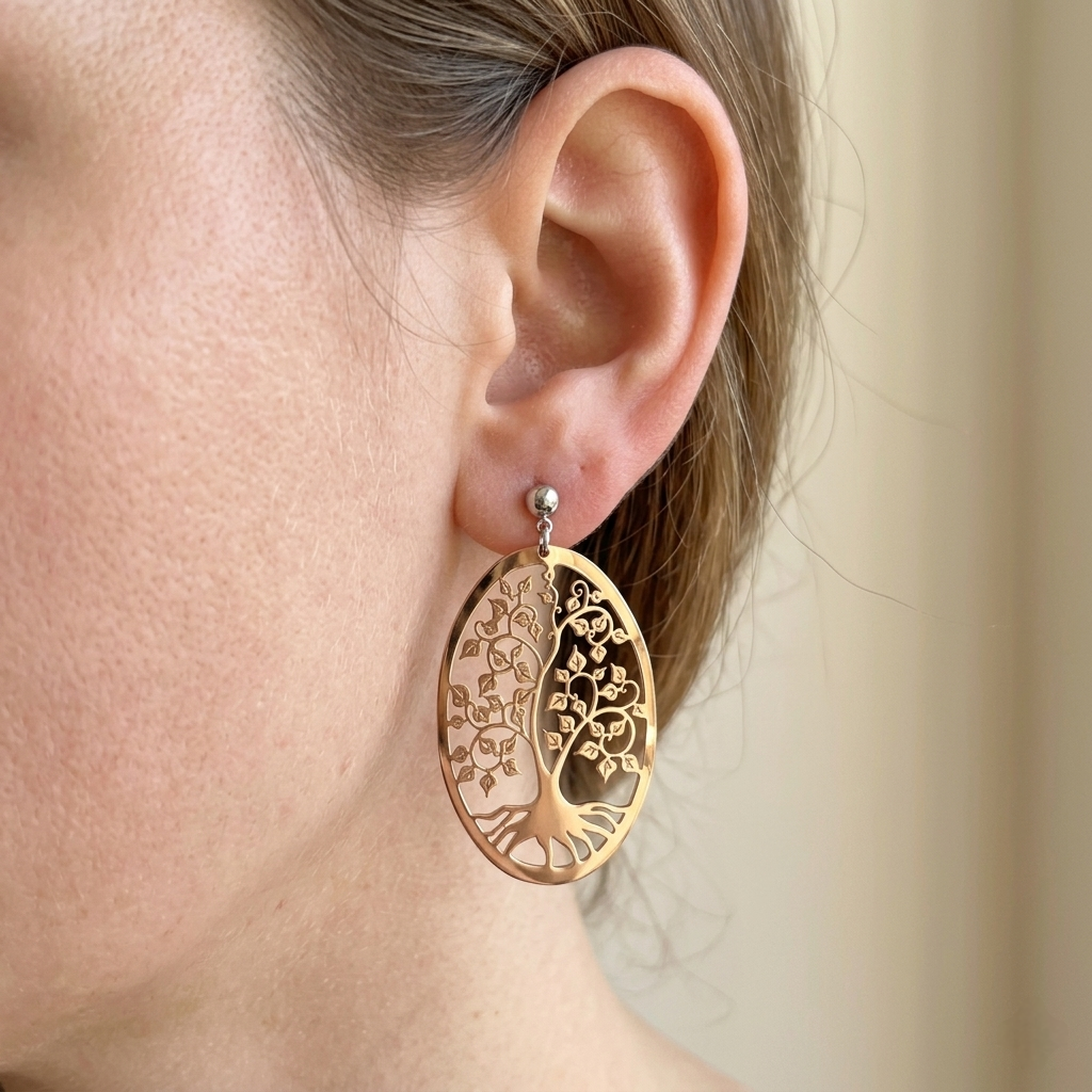 Boucles d'oreilles en argent