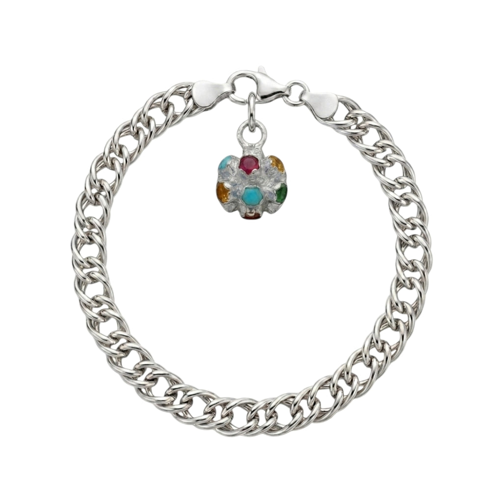 Pulseira Oca Prata