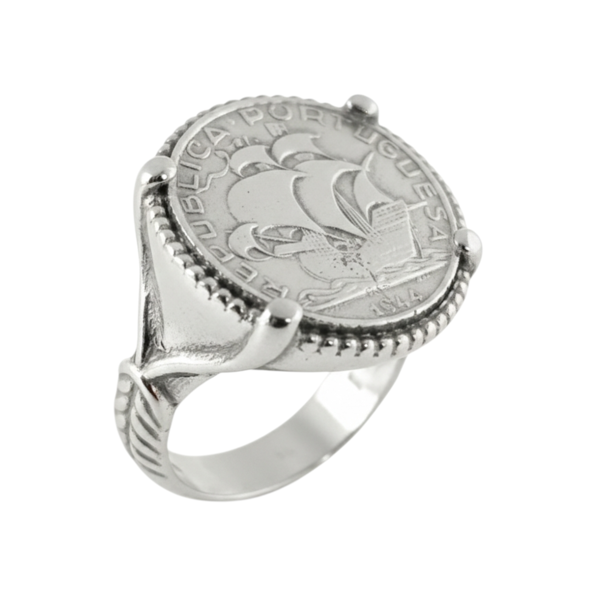 Bague Balance de la Caravelle Portugaise, Argent