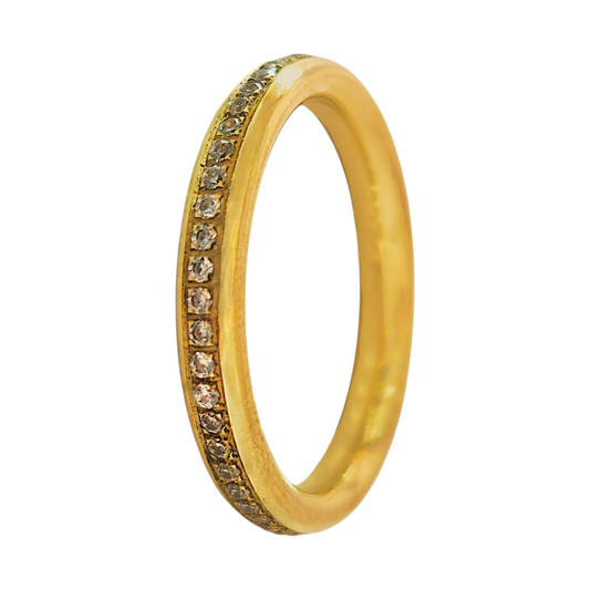 Aliança C/Zircónias Ouro