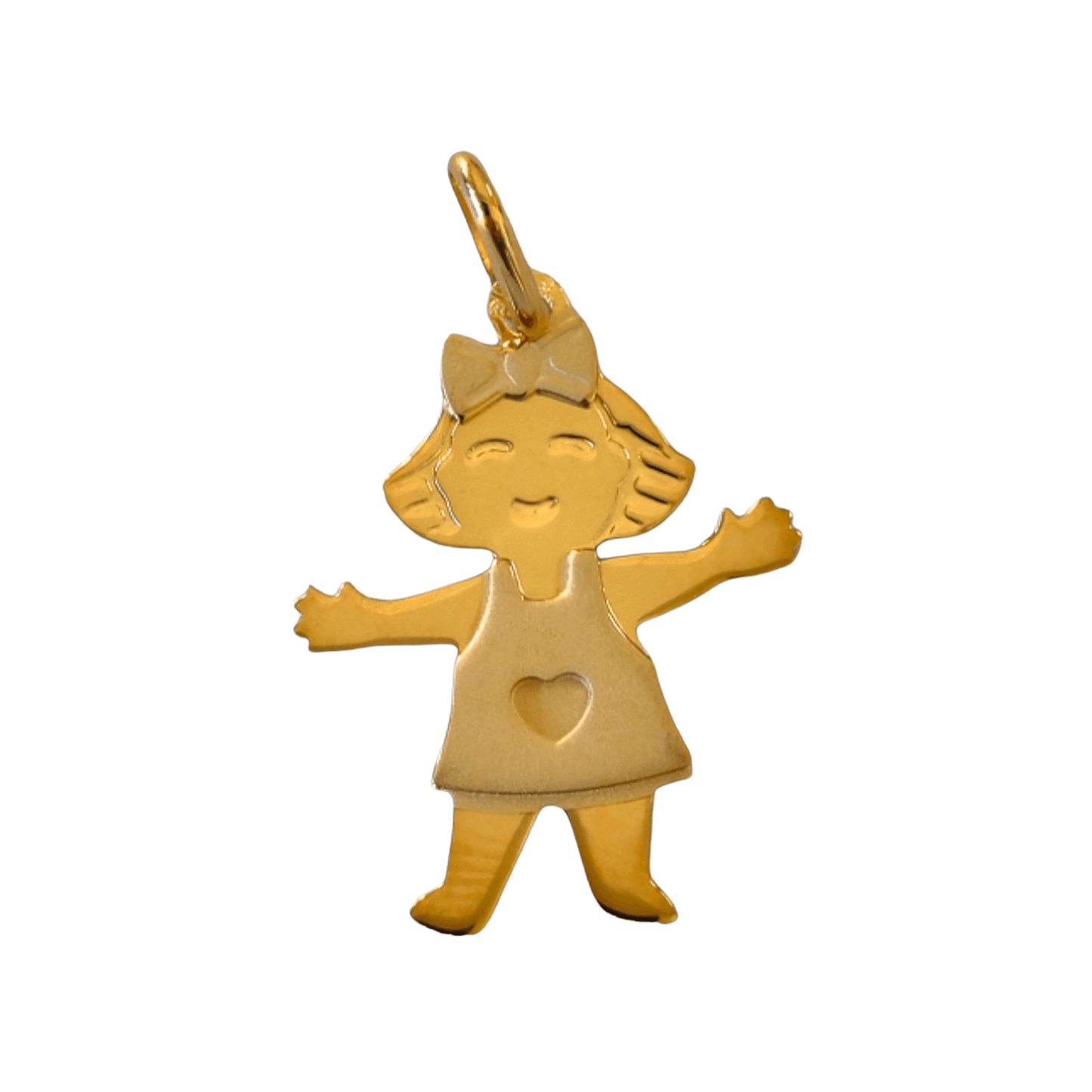 Medalha Menina Ouro - Aurus Jóias