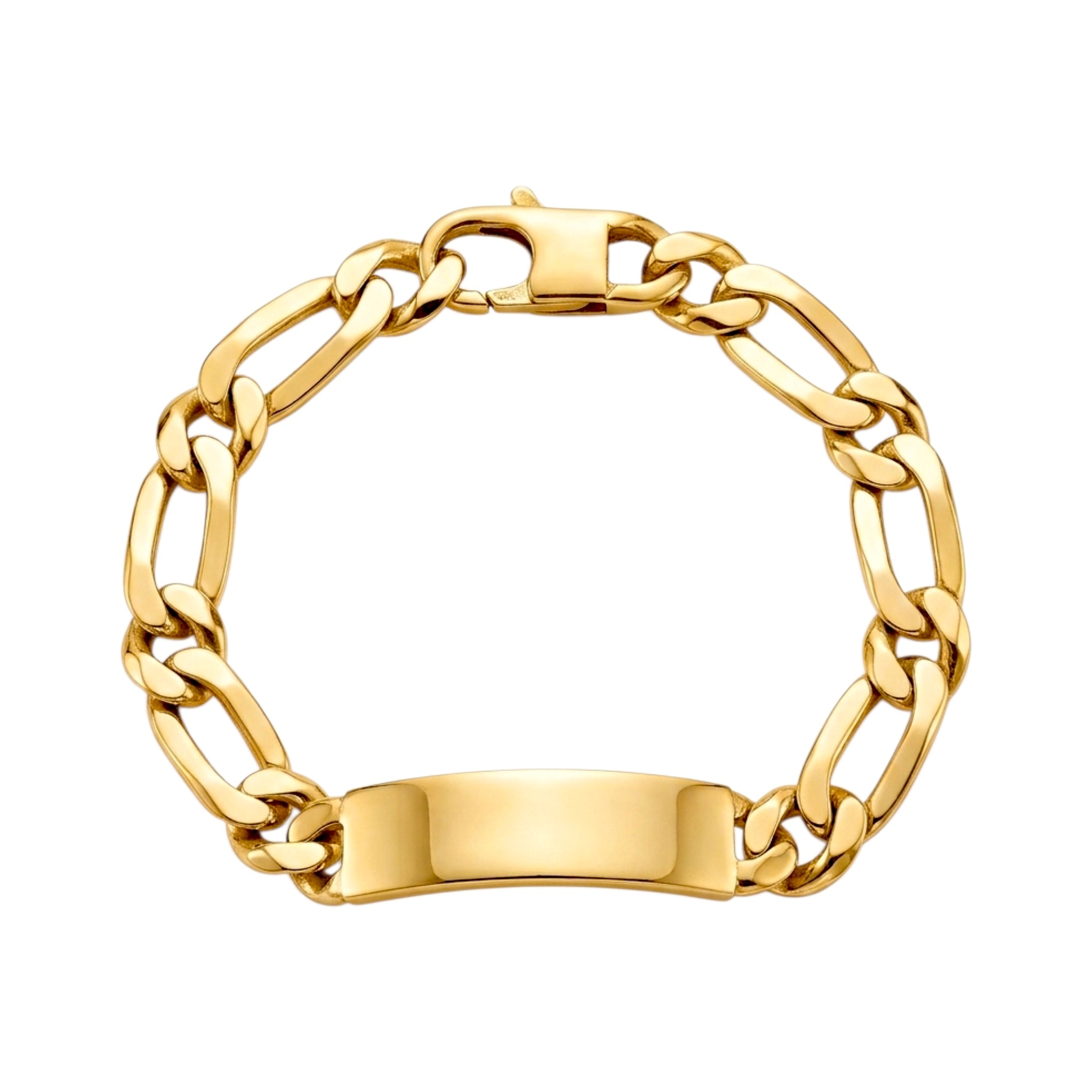 Pulseira C/Chapa Prata