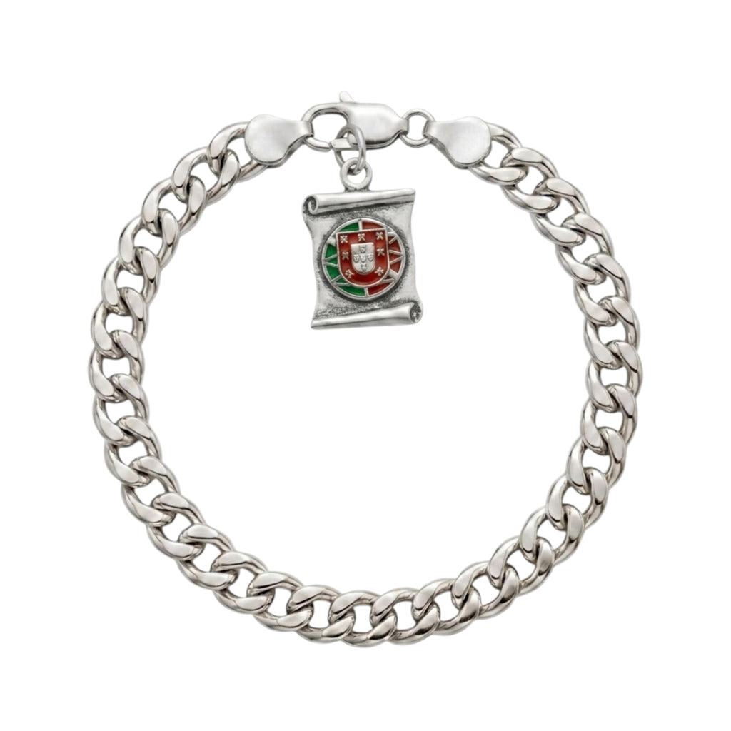 Bracelet creux en argent
