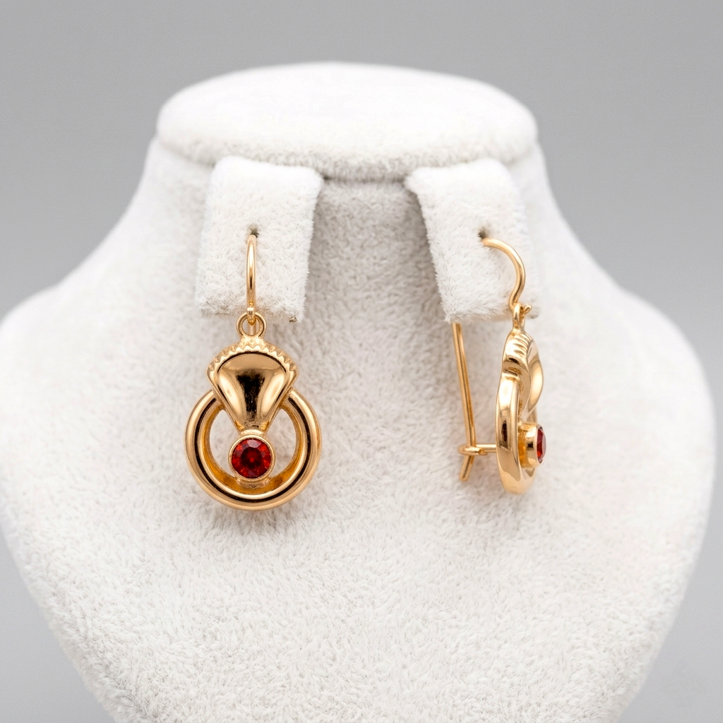 Brincos de ouro criança