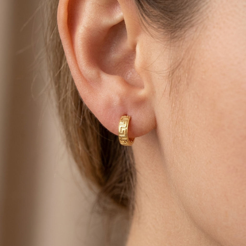 Boucles d'oreilles en or