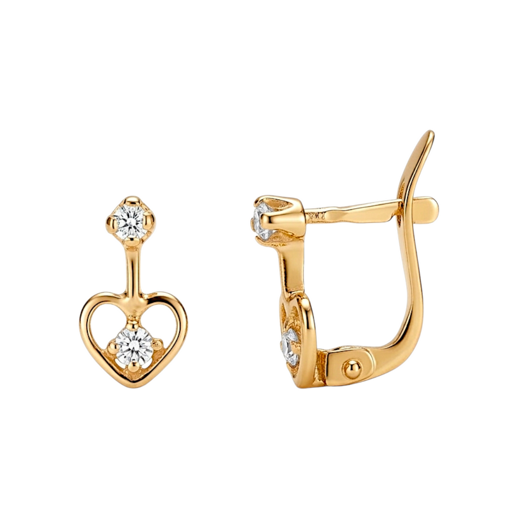 Brincos de ouro criança