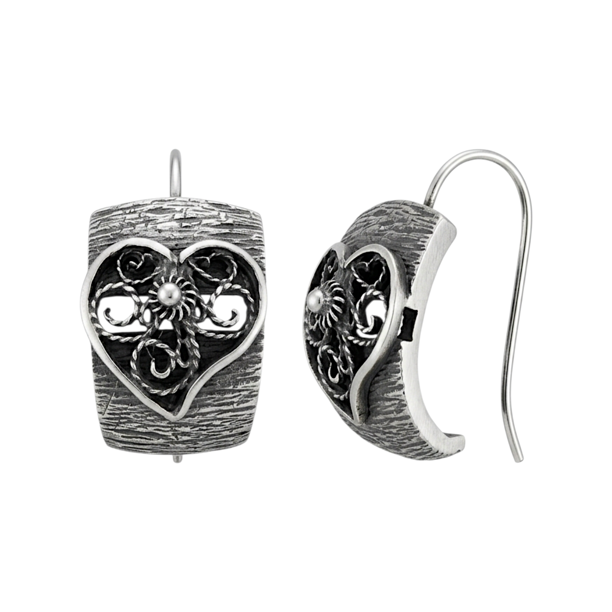 Boucles d'oreilles en argent