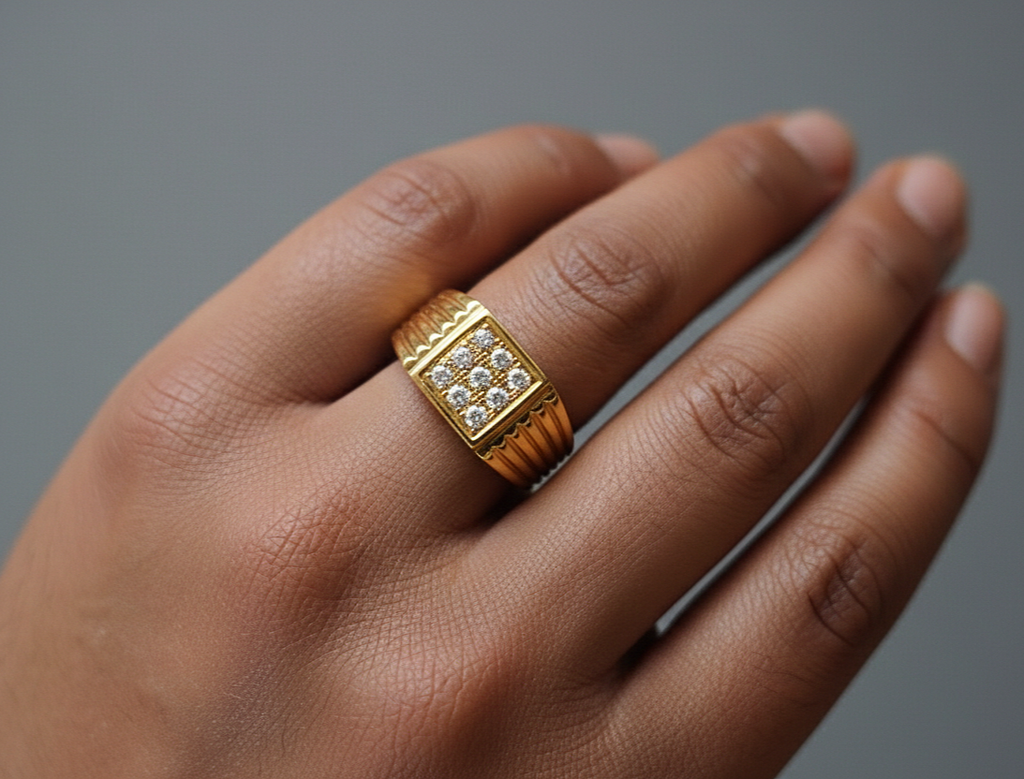 Bague Or Zircone