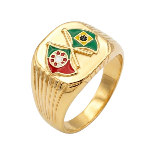 Anel Bandeira Prata