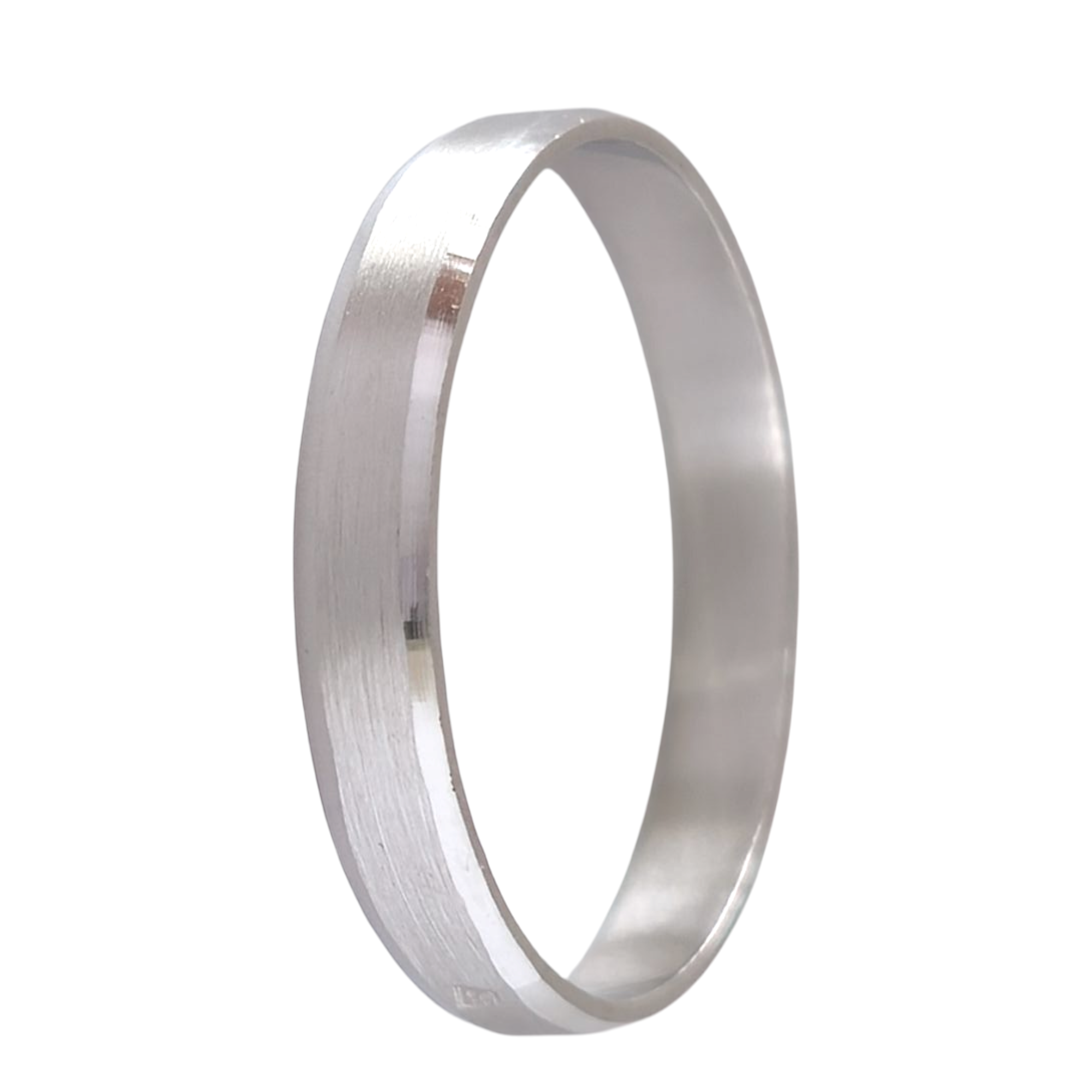 Alliance en argent de 3 mm