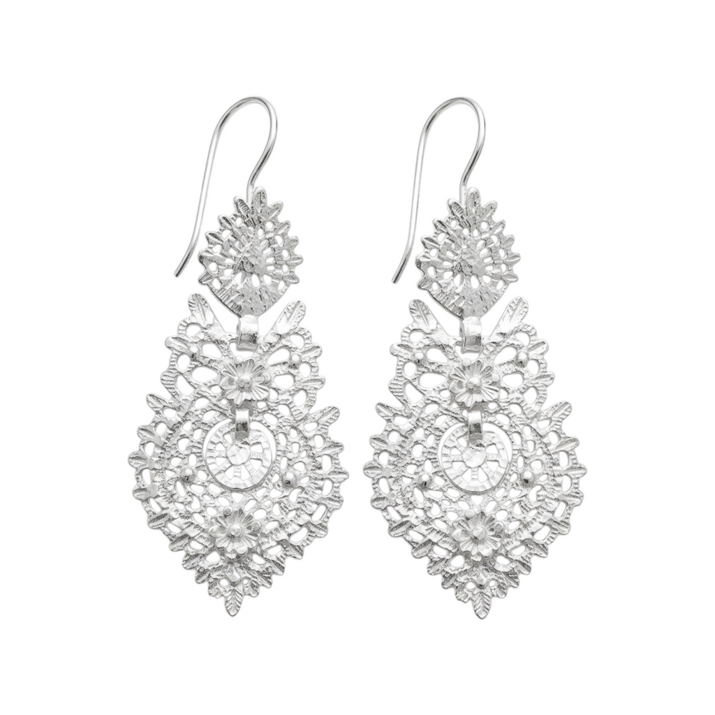 Boucles d'oreilles en argent