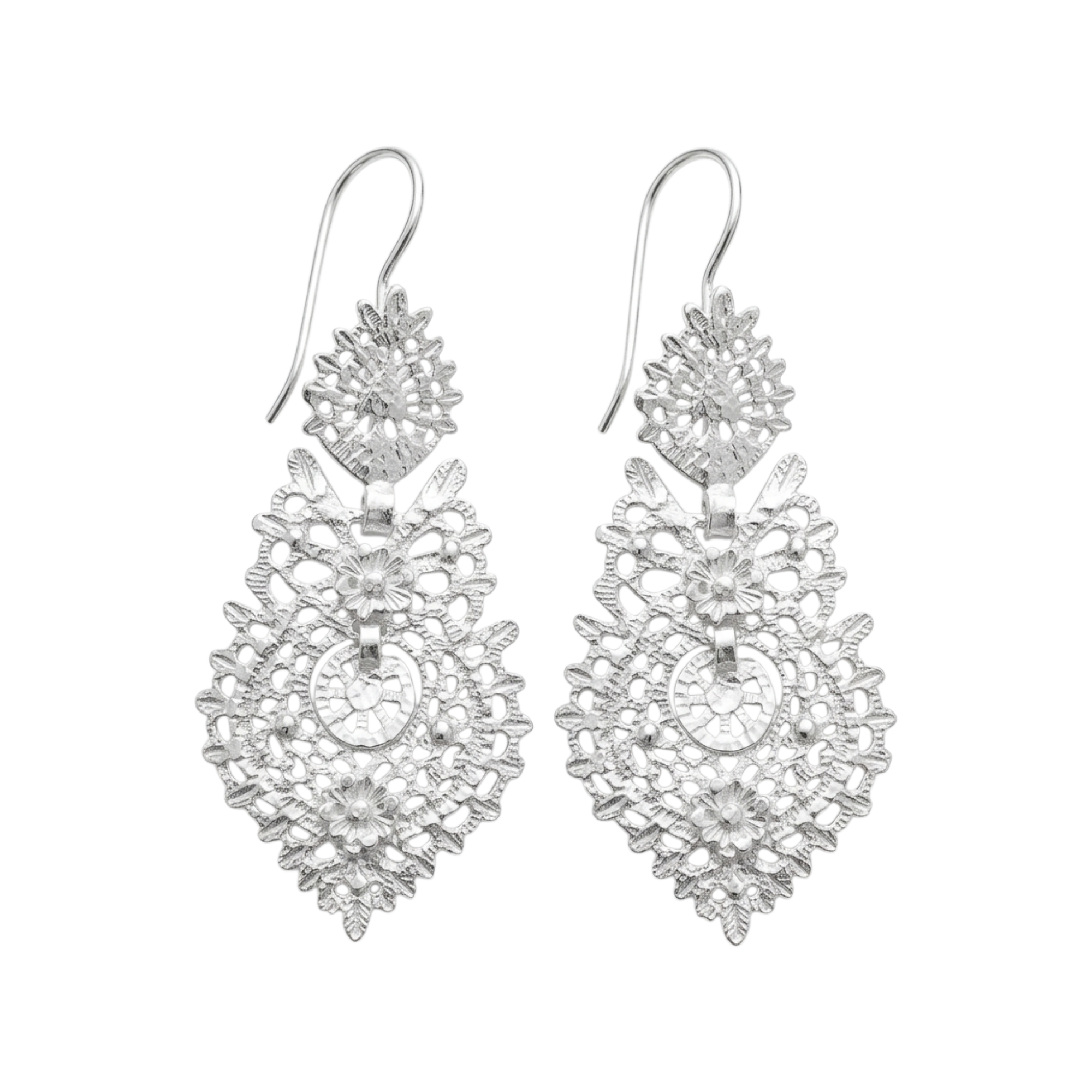 Boucles d'oreilles en argent
