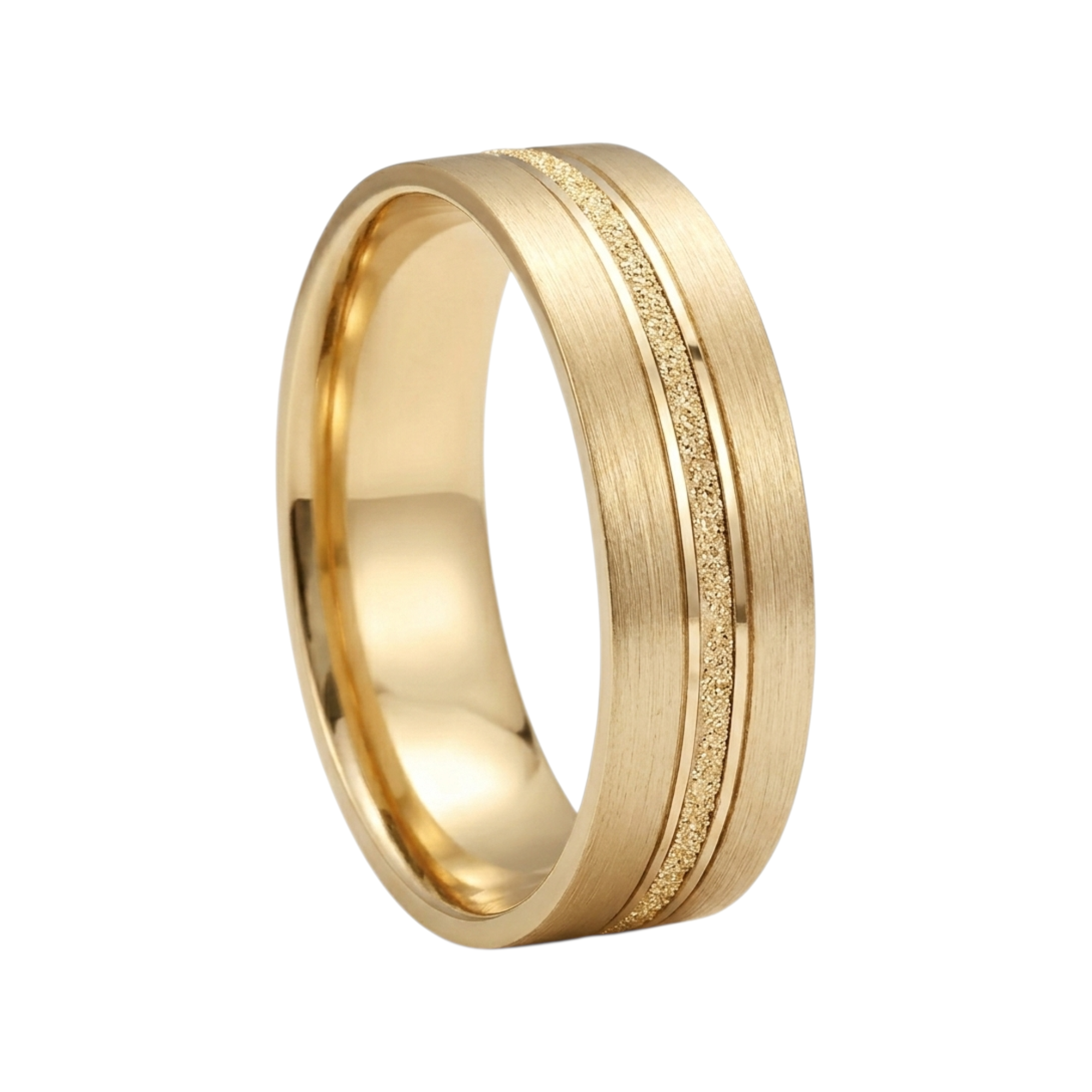 6mm Silver Wedding Band