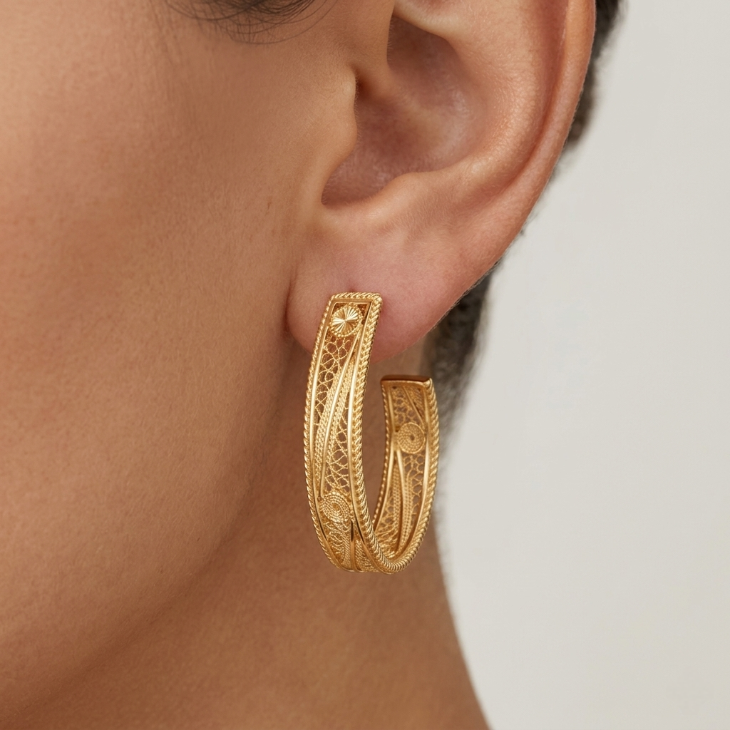 Boucles d'oreilles en argent