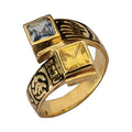 Bague de parcours en or