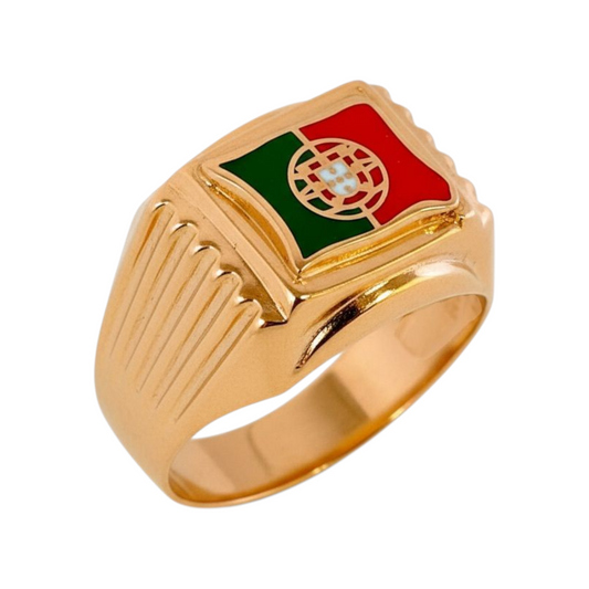 Anel Portugal Ouro