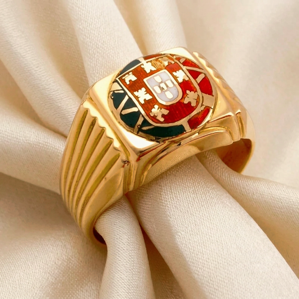 Gold Flag Ring
