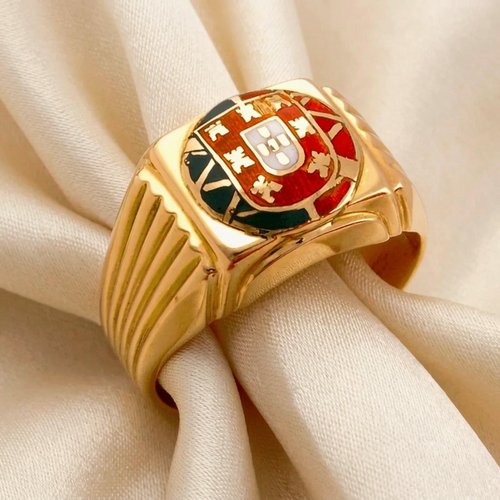 Gold Flag Ring