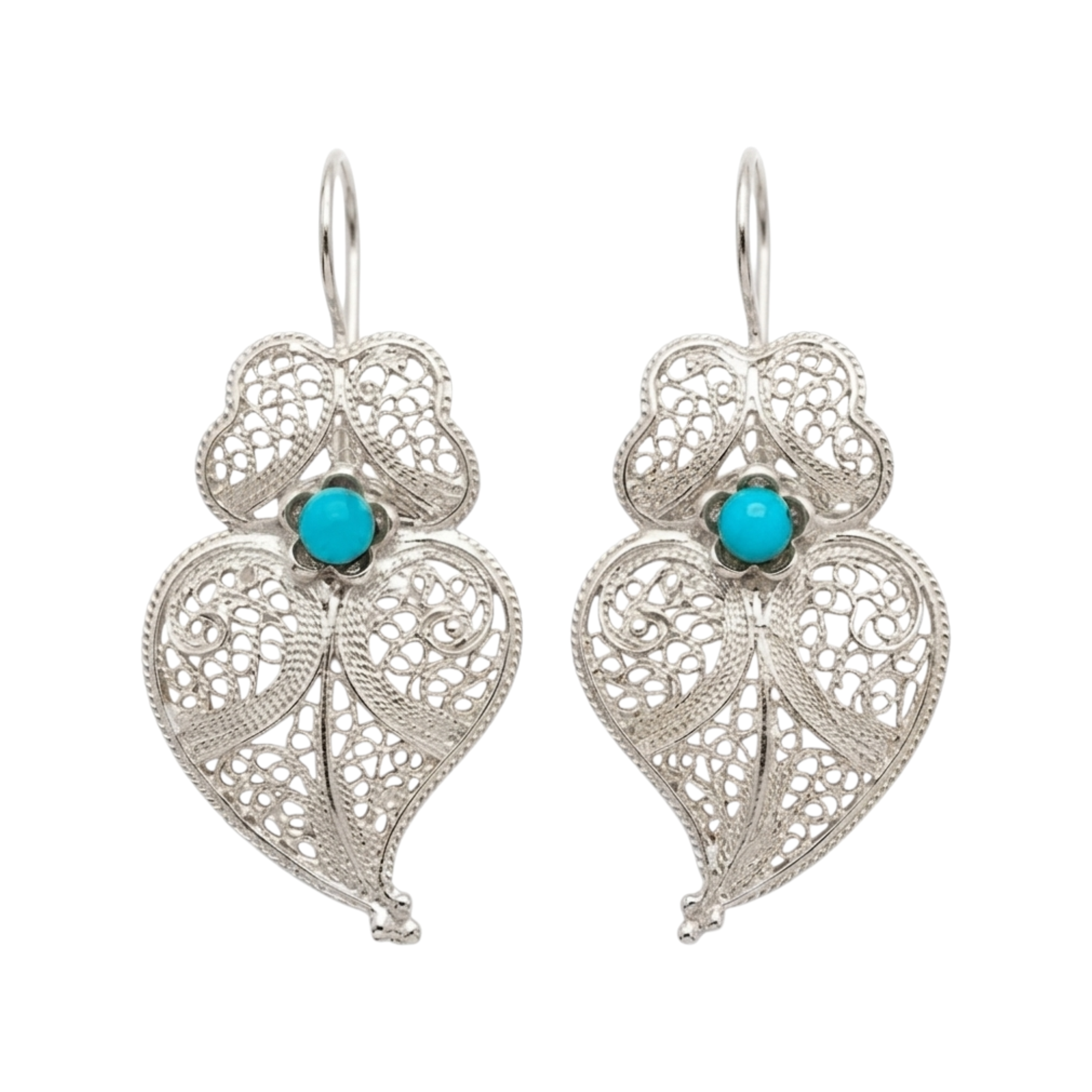 Boucles d'oreilles en argent