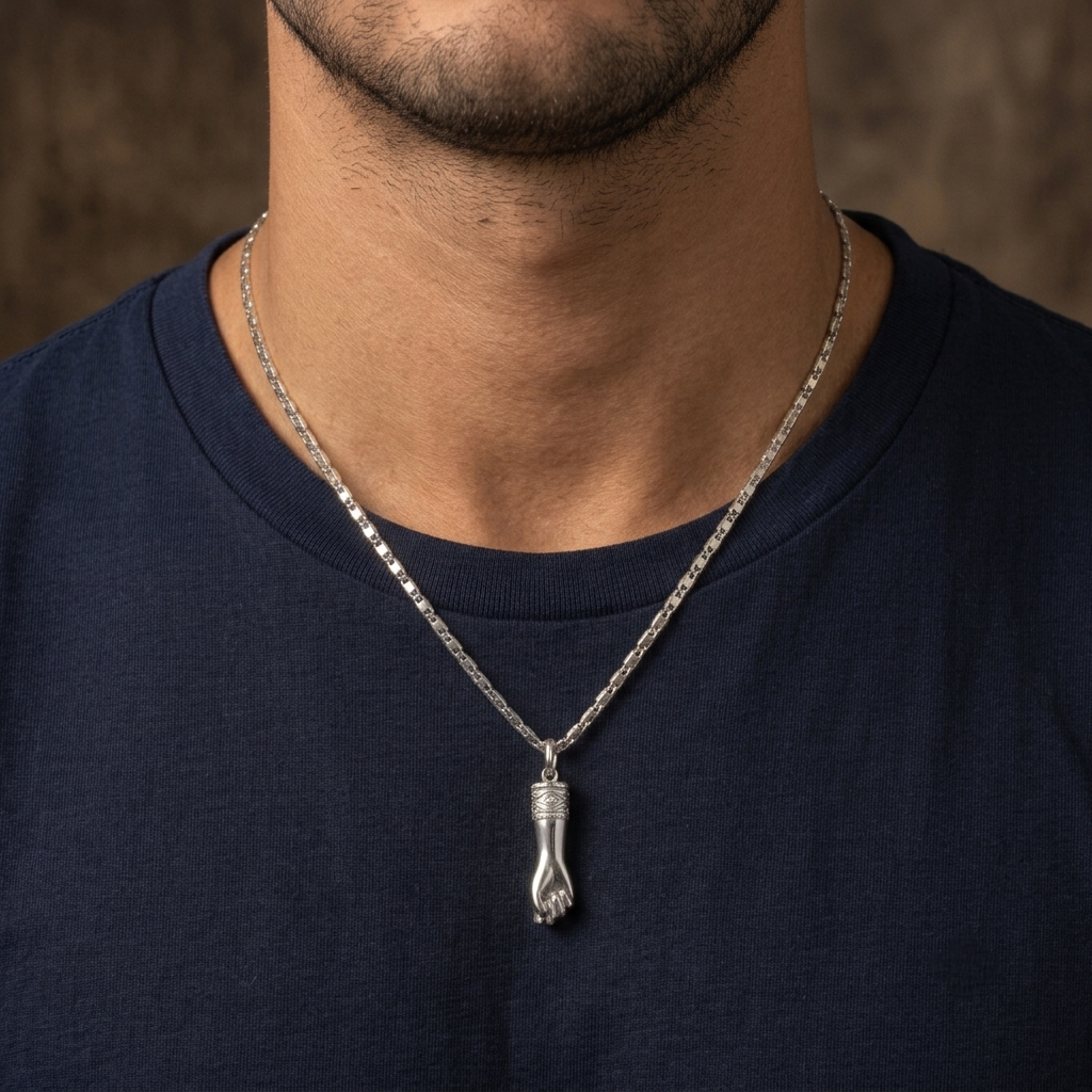 Collier en argent