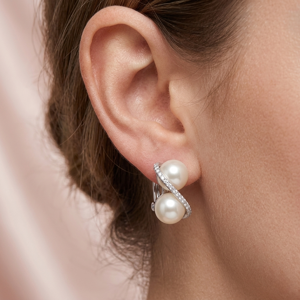 Boucles d'oreilles en argent