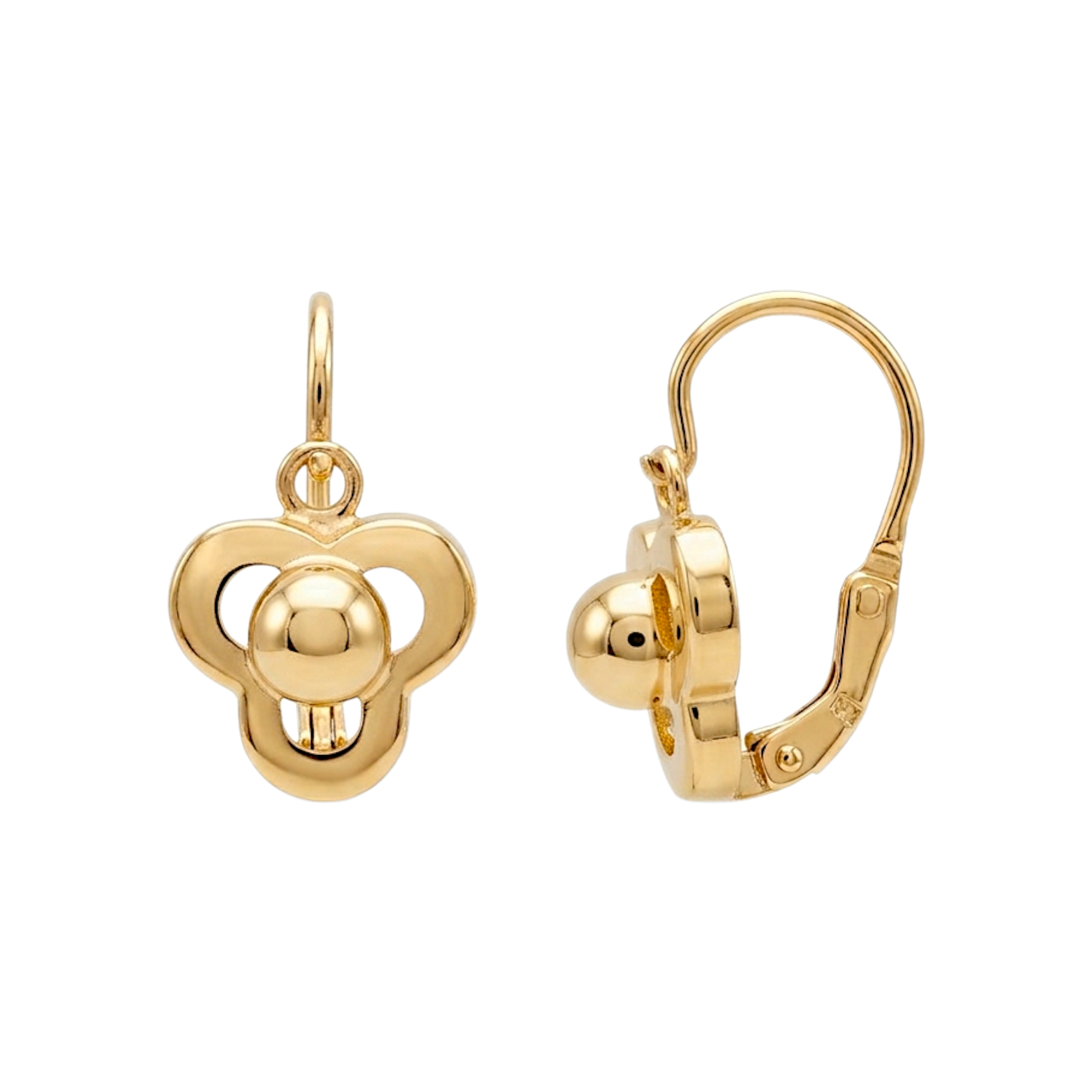 Brincos de ouro criança