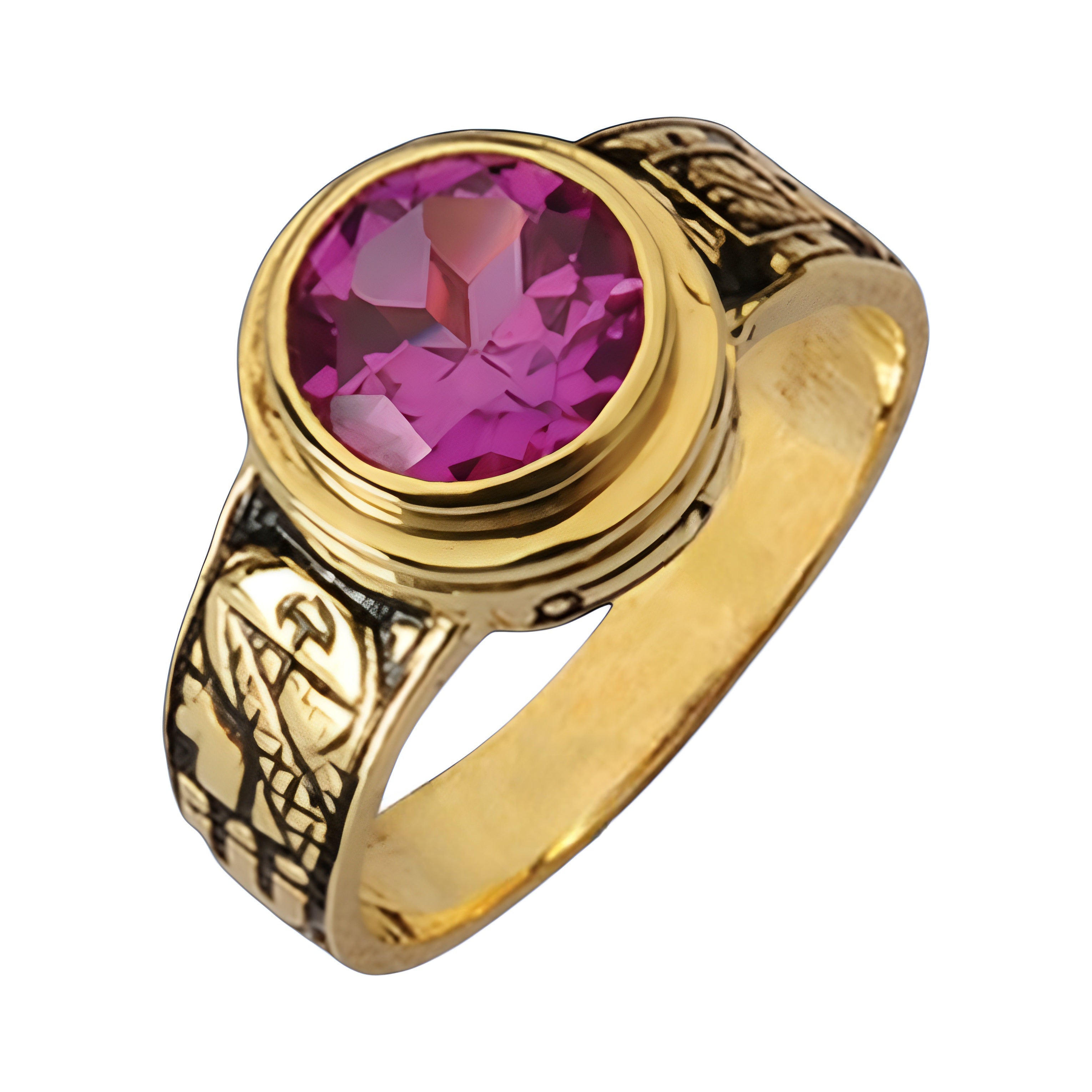 Bague de parcours en or