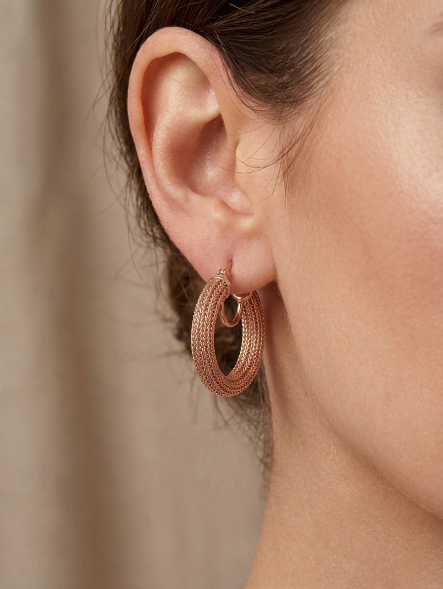 Silver Hoops