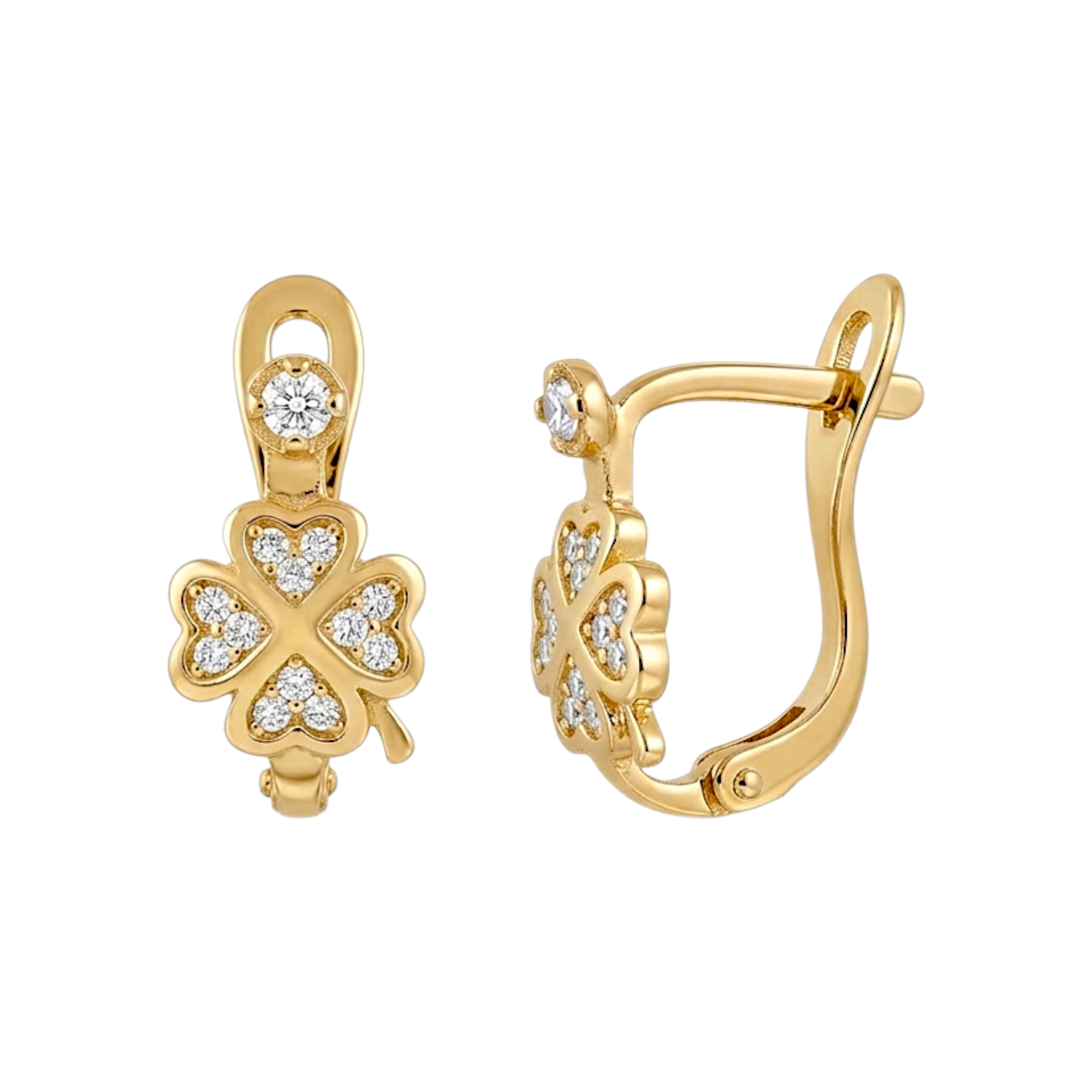 Brincos de ouro criança