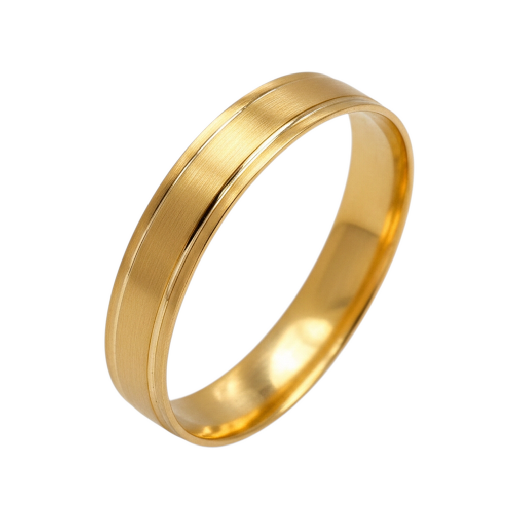 4mm Gold Wedding Band