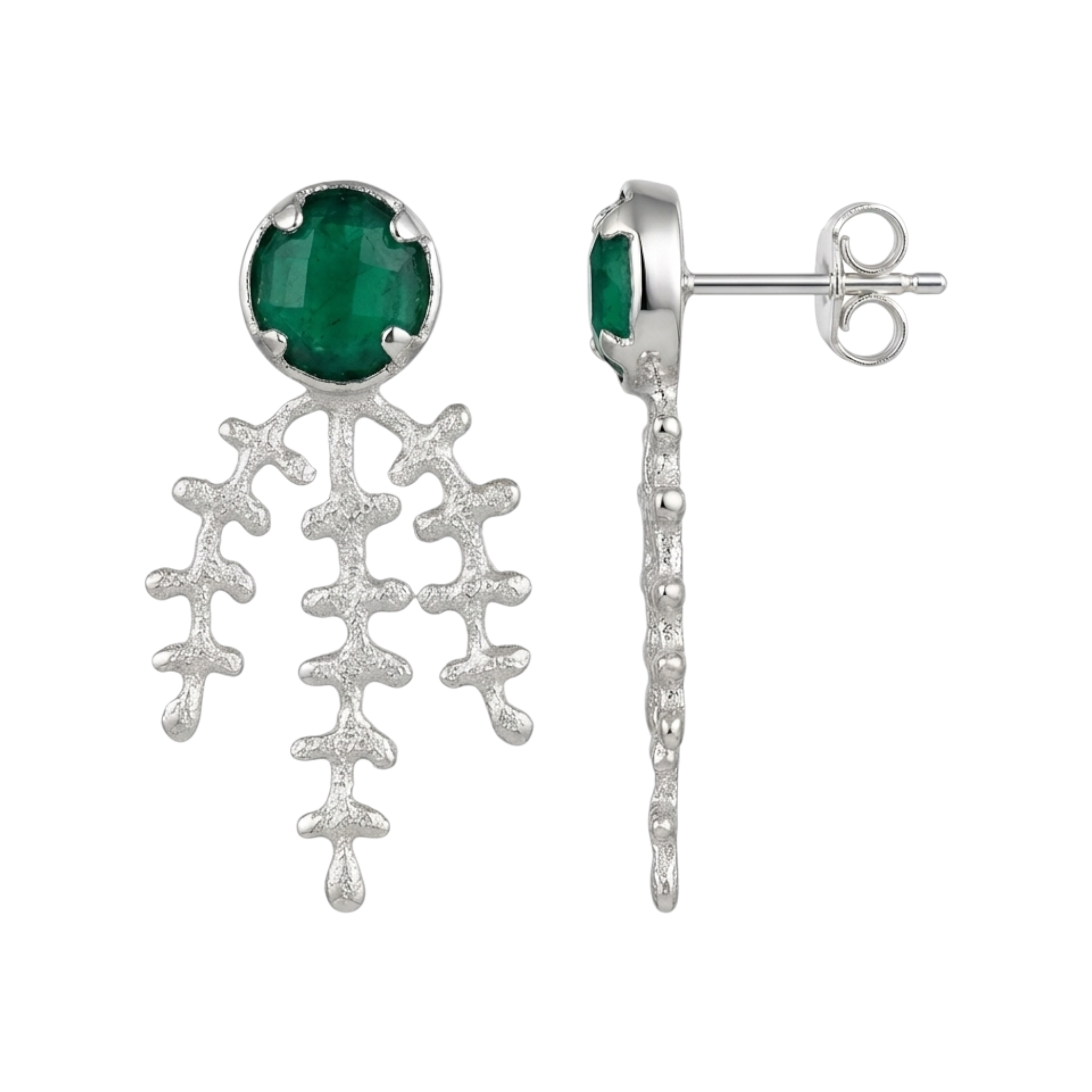 Boucles d'oreilles en argent