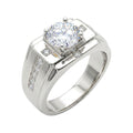 Bague en argent plaqué or