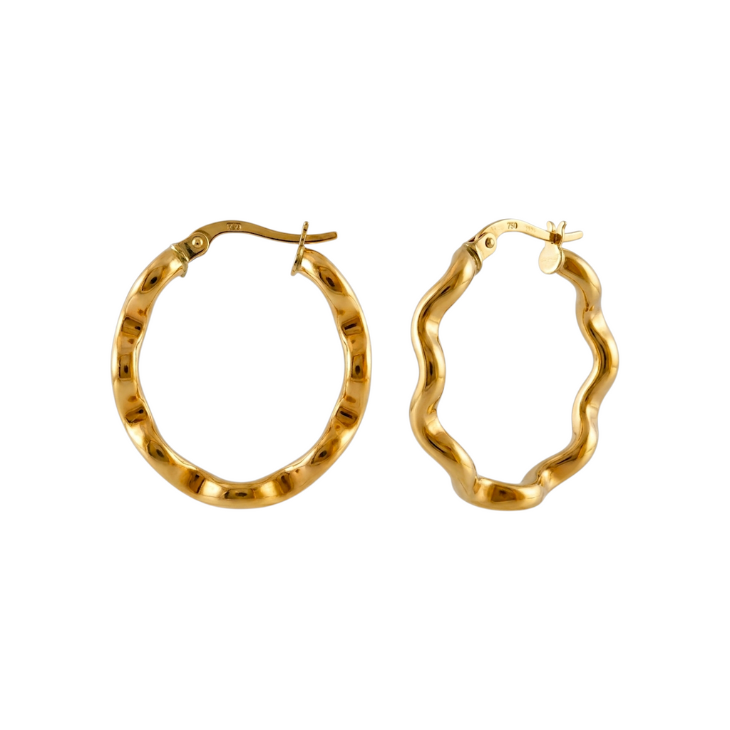 Gold Hoop Earrings