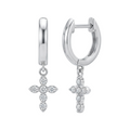 Silver Hoops