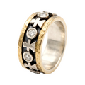 Silver and Gold Alliance Ring