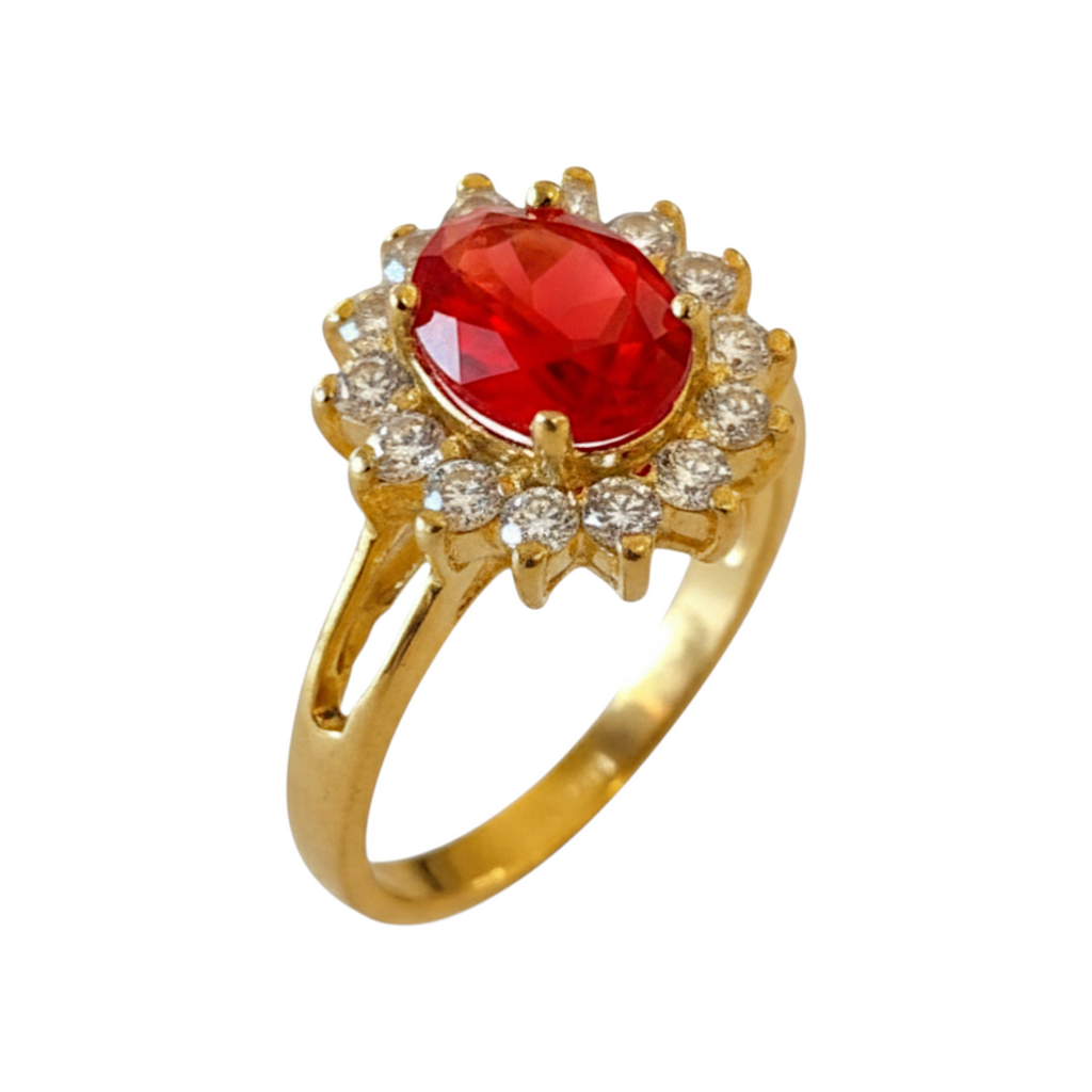 Bague Lady Di en or