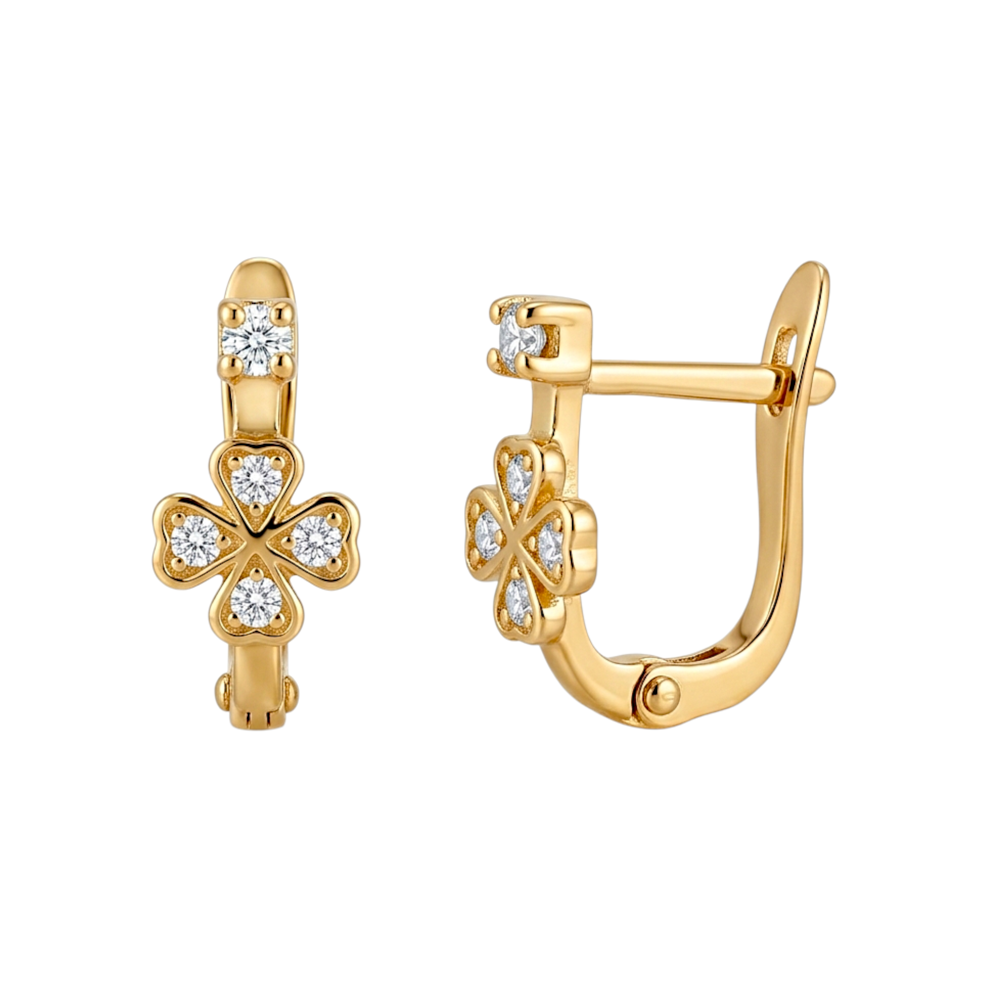 Brincos de ouro criança