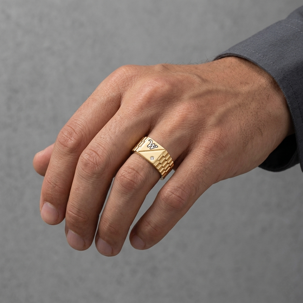Bague Personnalisée en Argent