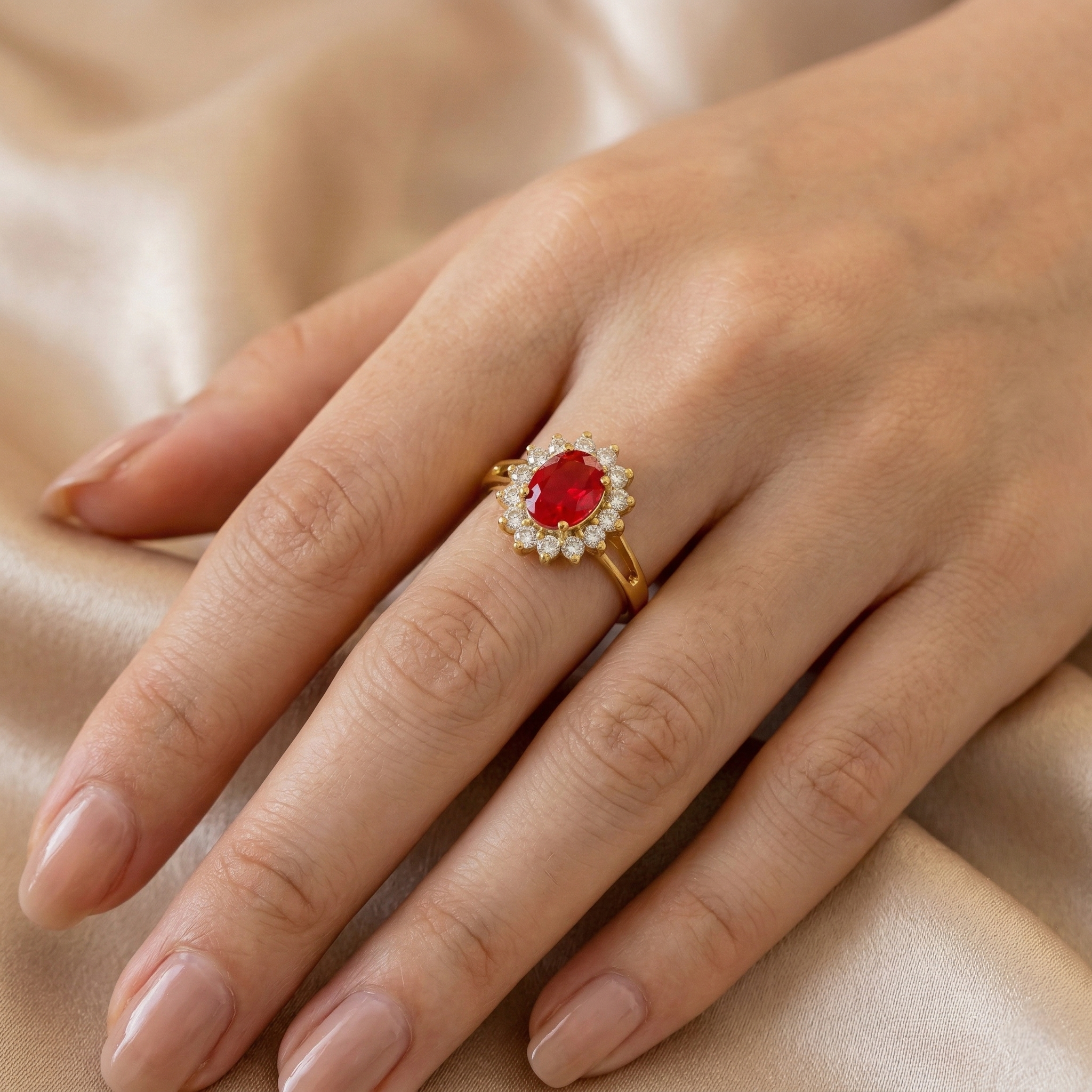 Lady Di Gold Ring