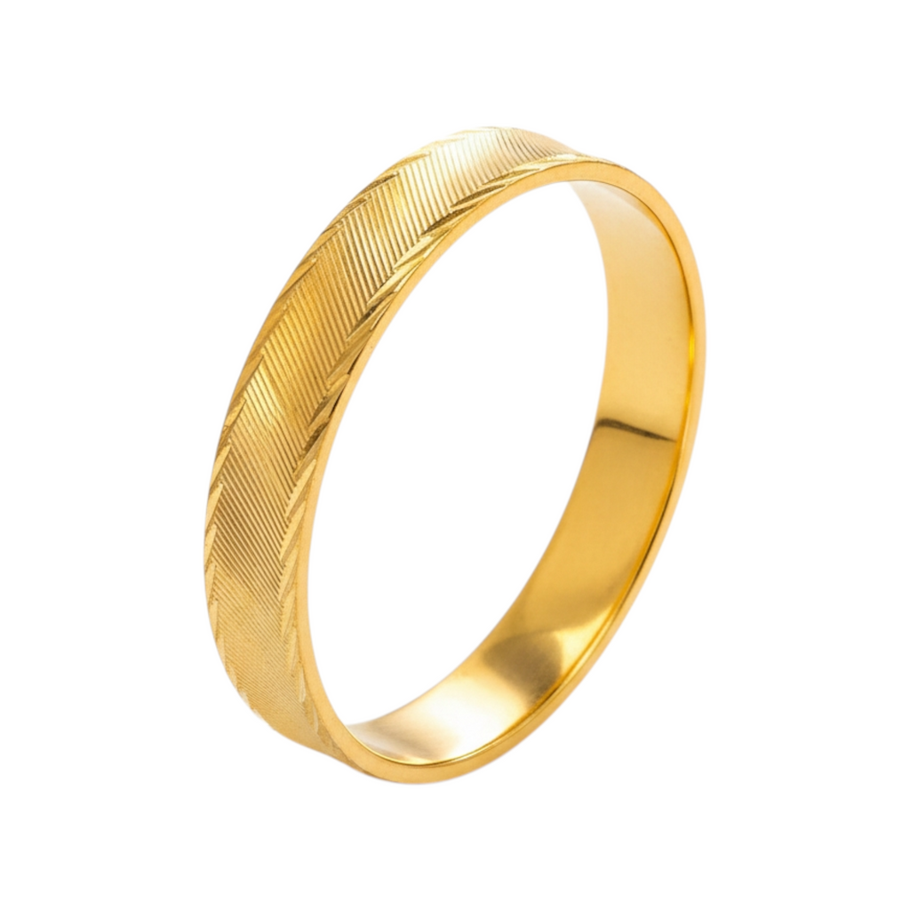 4mm Gold Wedding Band