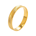 4mm Gold Wedding Band