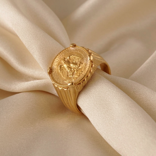 Gold Double Weight Ring