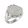 Two and a Half Weights Silver Ring