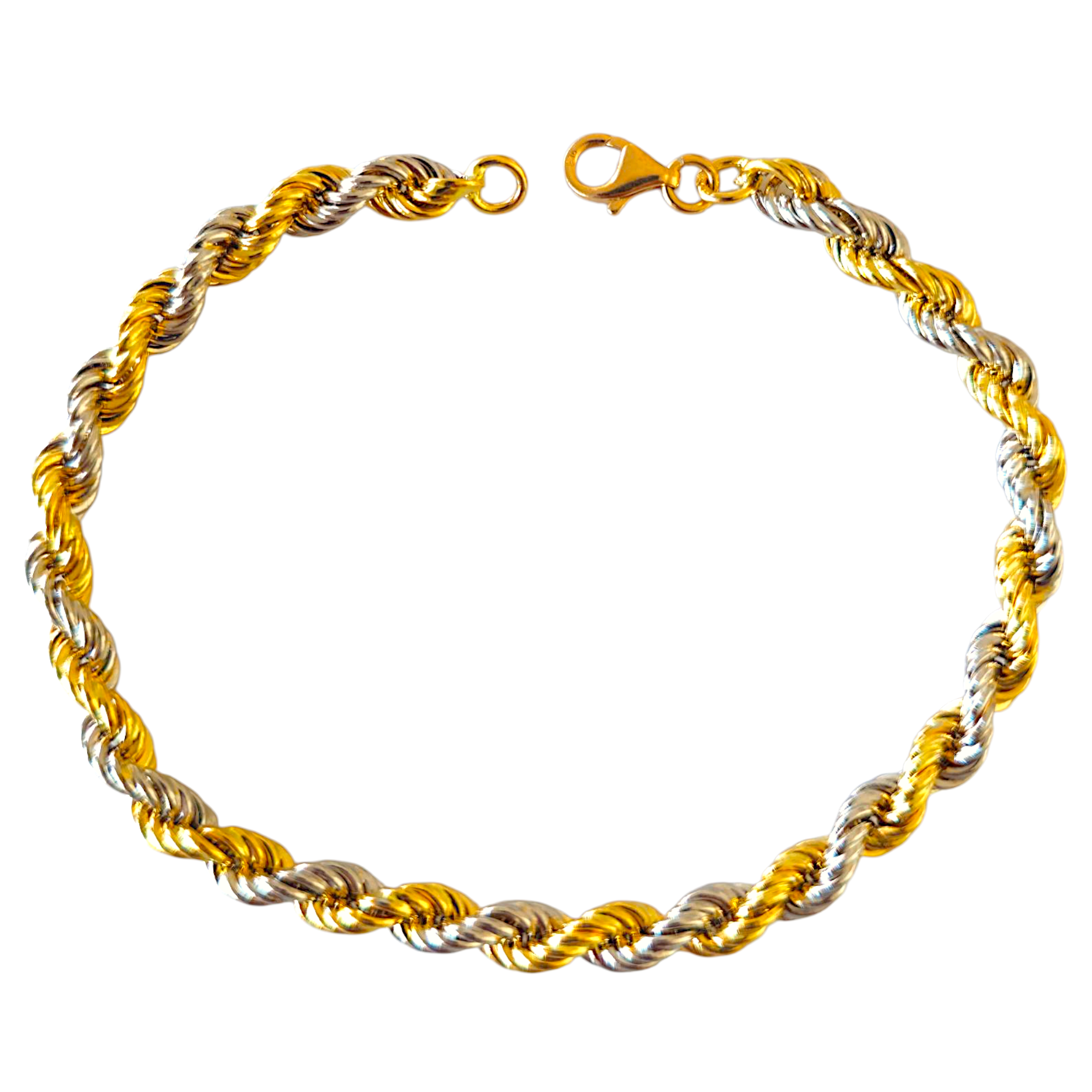 Bracelet Or Bicolore