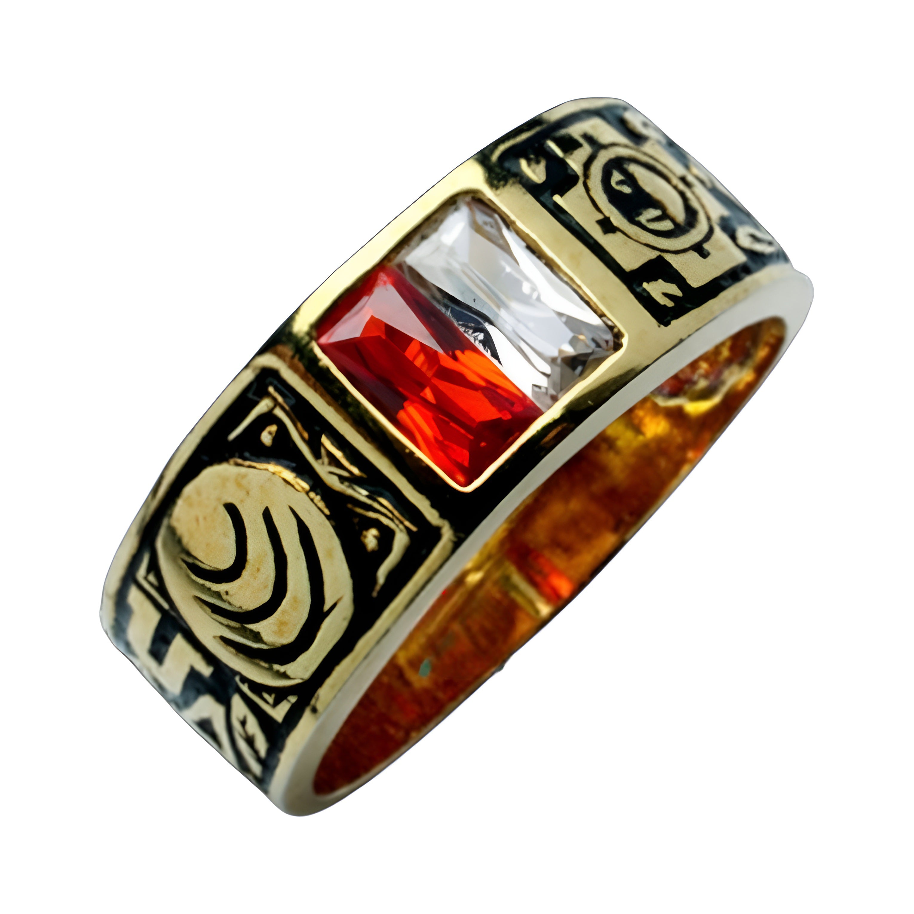 Bague de parcours en or