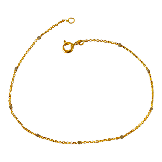 Pulseira Bicolor Ouro