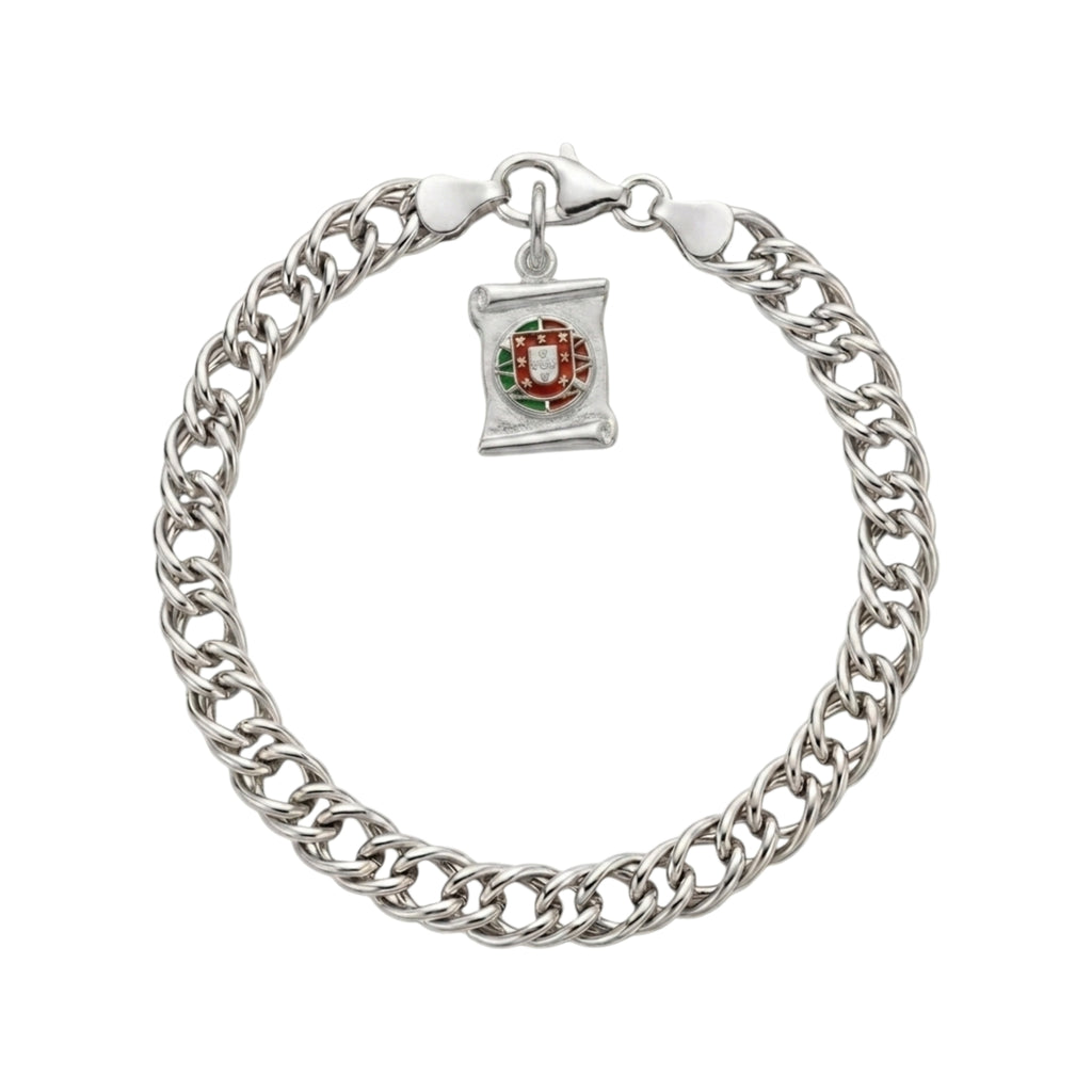 Pulseira Oca Prata