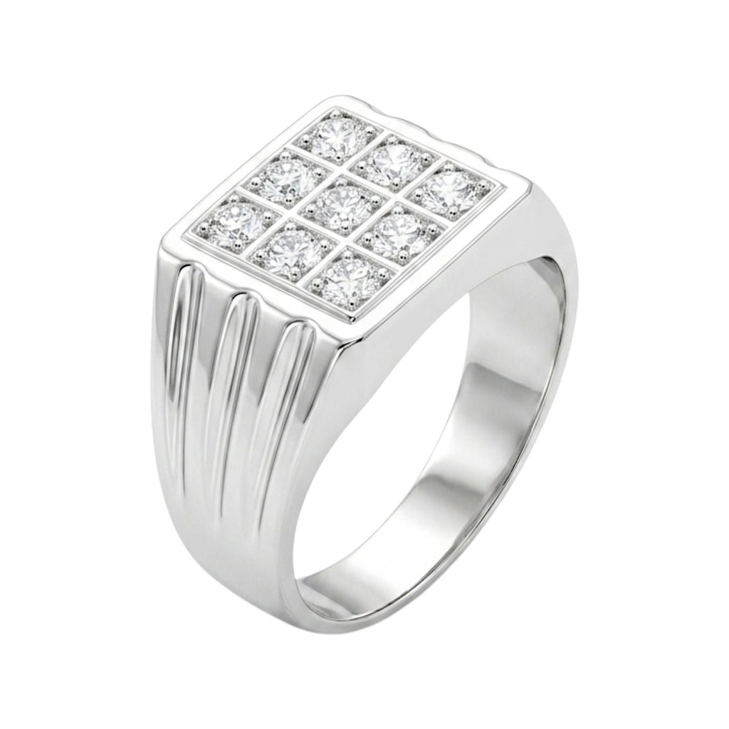 Bague en argent plaqué or